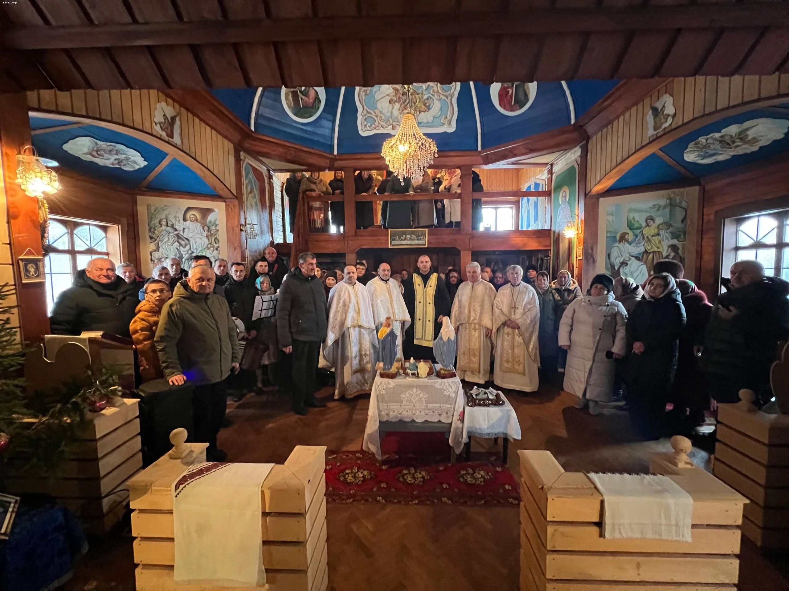 Sunset in the mountains