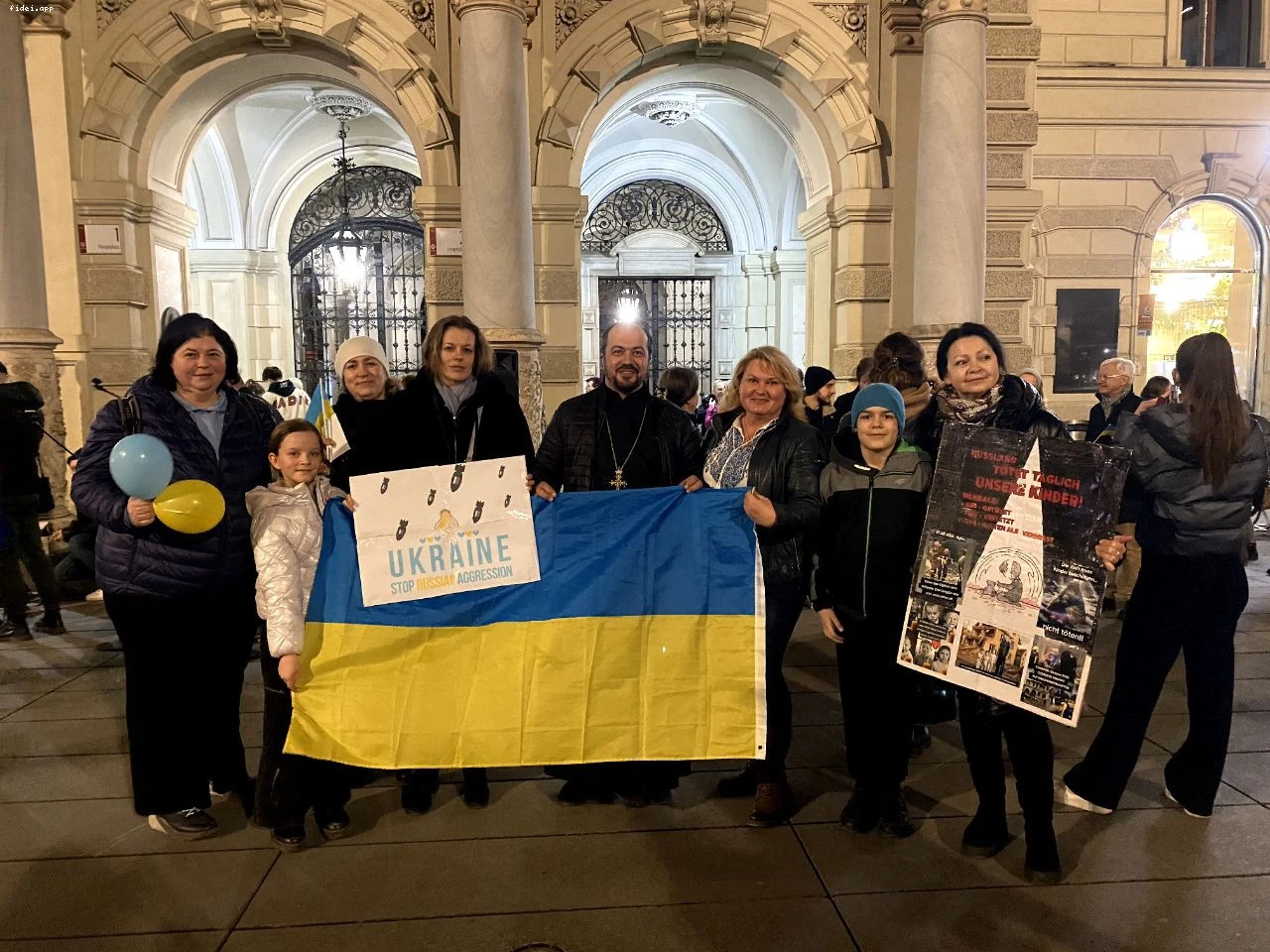 Sunset in the mountains