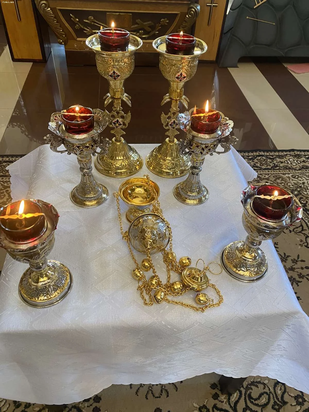 Sunset in the mountains