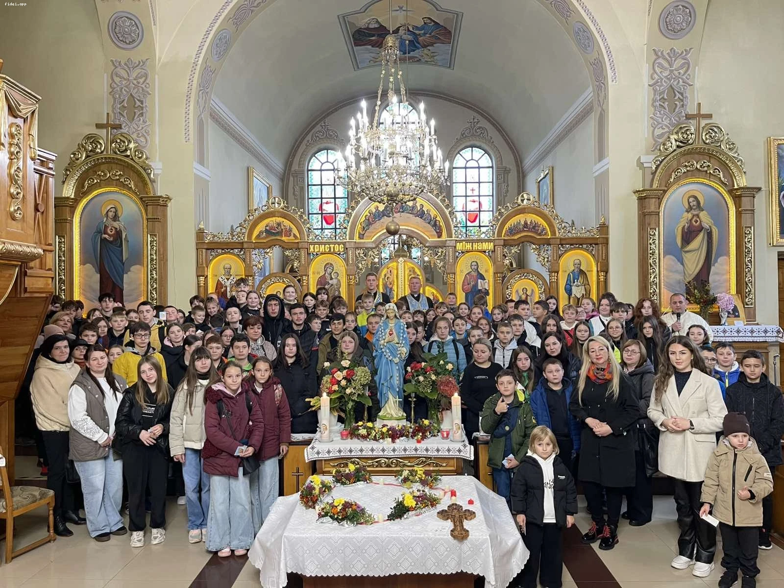 Sunset in the mountains