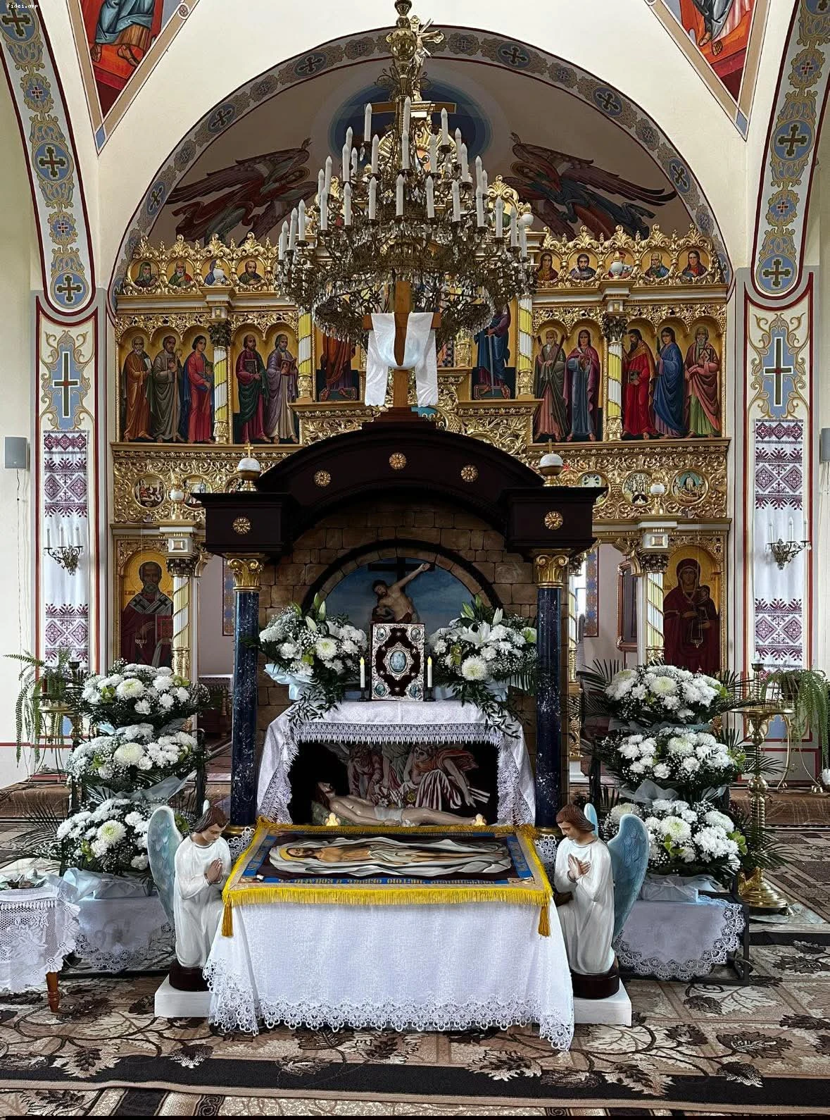 Sunset in the mountains