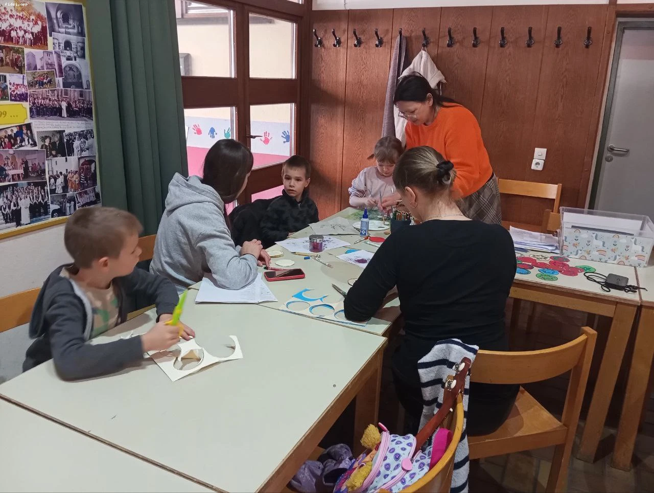 Sunset in the mountains