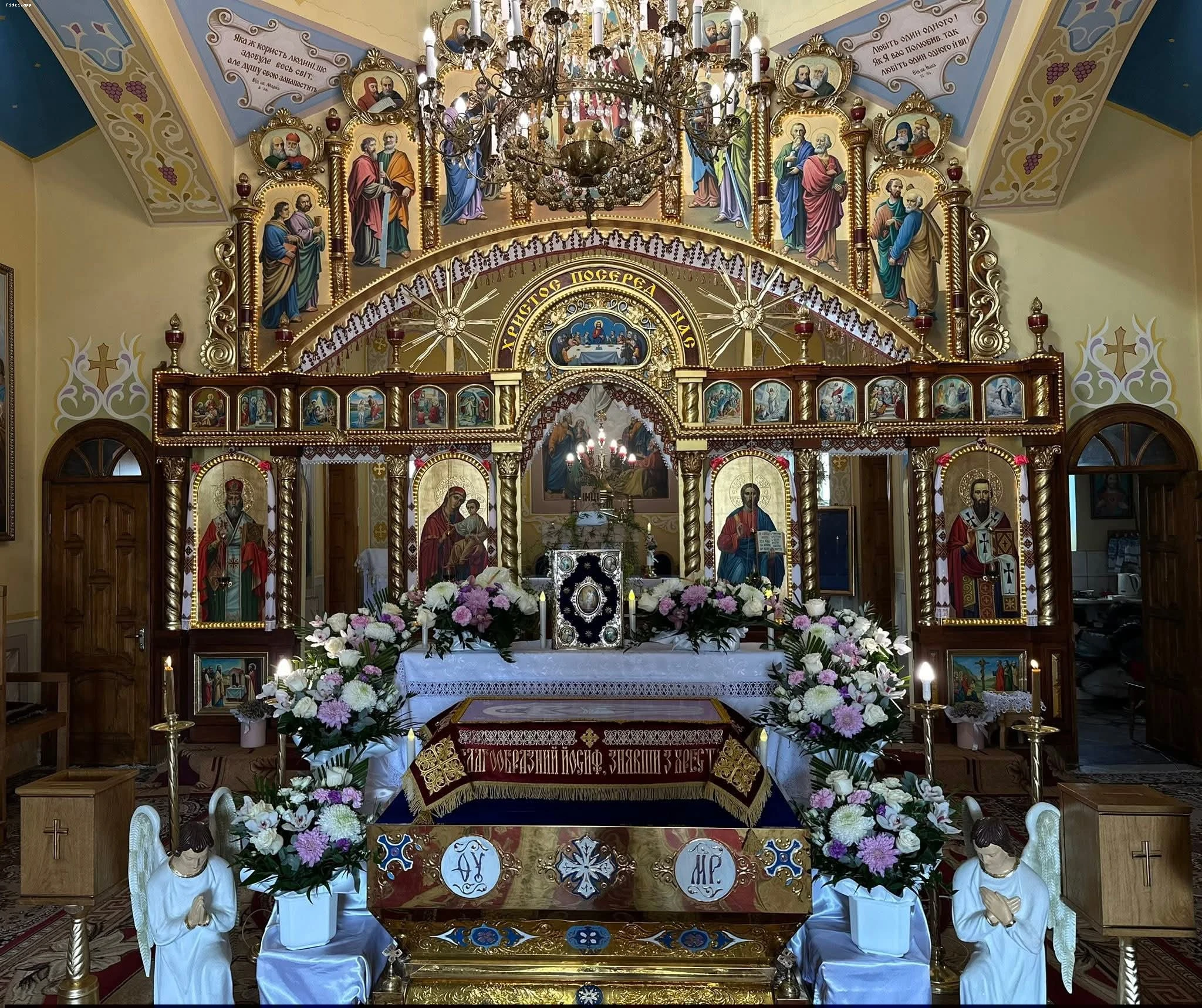 Sunset in the mountains